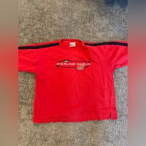 Chase Authentics Red Sterling Marlin Crewneck